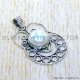 Pearl 925 Sterling Silver Pendant (SJWP-1091)