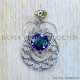 Mystic Topaz 925 Sterling Silver Pendant (SJWP-1096)