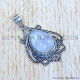 Rainbow Moonstone 925 Sterling Silver Pendant (SJWP-1097)