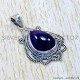 Amethyst 925 Sterling Silver Pendant (SJWP-1111)