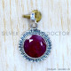 Ruby 925 Sterling Silver Pendant (SJWP-1119)