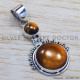 Tiger Eye 925 Sterling Silver Pendant (SJWP-112) Tiger Eye 925 Sterling Silver Pendant (SJWP-112)