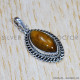 Tiger Eye 925 Sterling Silver Pendant (SJWP-1121)
