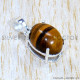 Tiger Eye 925 Sterling Silver Pendant (SJWP-1128)