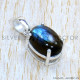 Labradorite 925 Sterling Silver Pendant (SJWP-1129)