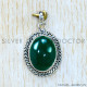 Green Onyx 925 Sterling Silver Pendant (SJWP-1130)