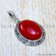 Coral 925 Sterling Silver Pendant (SJWP-1131)