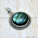 Labradorite 925 Sterling Silver Pendant (SJWP-1143)