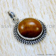 Tiger Eye 925 Sterling Silver Pendant (SJWP-1145)