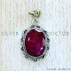 Ruby 925 Sterling Silver Pendant (SJWP-1154)