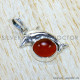 Carnelian 925 Sterling Silver Pendant (SJWP-1157)