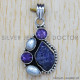 Amethyst 925 Sterling Silver Pendant (SJWP-116) Amethyst 925 Sterling Silver Pendant (SJWP-116)