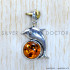 Amber 925 Sterling Silver Pendant (SJWP-1160)