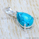 Turquoise 925 Sterling Silver Pendant (SJWP-1169)