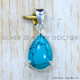 Turquoise 925 Sterling Silver Pendant (SJWP-1169)