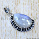 Rainbow Moonstone 925 Sterling Silver Pendant (SJWP-1176)