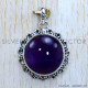 Amethyst 925 Sterling Silver Pendant (SJWP-1178)