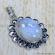 Rainbow Moonstone 925 Sterling Silver Pendant (SJWP-1188)