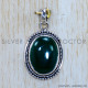 Green Onyx 925 Sterling Silver Pendant (SJWP-1193)