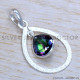 Mystic Topaz 925 Sterling Silver Pendant (SJWP-1212)