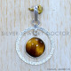 Tiger Eye 925 Sterling Silver Pendant (SJWP-1220)