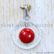 Coral 925 Sterling Silver Pendant (SJWP-1222)