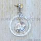 Crystal 925 Sterling Silver Pendant (SJWP-1229)