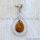 Tiger Eye 925 Sterling Silver Pendant (SJWP-1231)