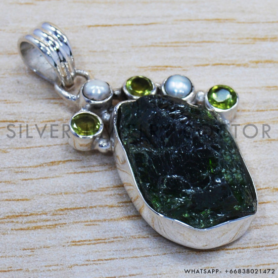 Pearl 925 Sterling Silver Pendant (SJWP-126) Pearl 925 Sterling Silver Pendant (SJWP-126)