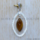 Tiger Eye 925 Sterling Silver Pendant (SJWP-1270)
