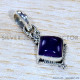 Amethyst 925 Sterling Silver Pendant (SJWP-1278)