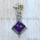 Amethyst 925 Sterling Silver Pendant (SJWP-1278)