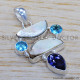 Pearl 925 Sterling Silver Pendant (SJWP-129)