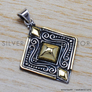 925 Sterling Silver Pendant (SJWP-13) 925 Sterling Silver Pendant (SJWP-13)