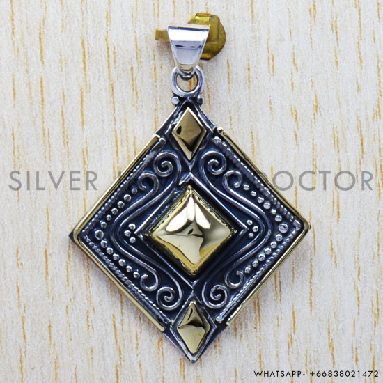 925 Sterling Silver Pendant (SJWP-13) 925 Sterling Silver Pendant (SJWP-13)