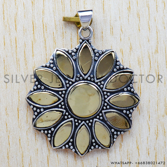 925 Sterling Silver Pendant (SJWP-14) 925 Sterling Silver Pendant (SJWP-14)