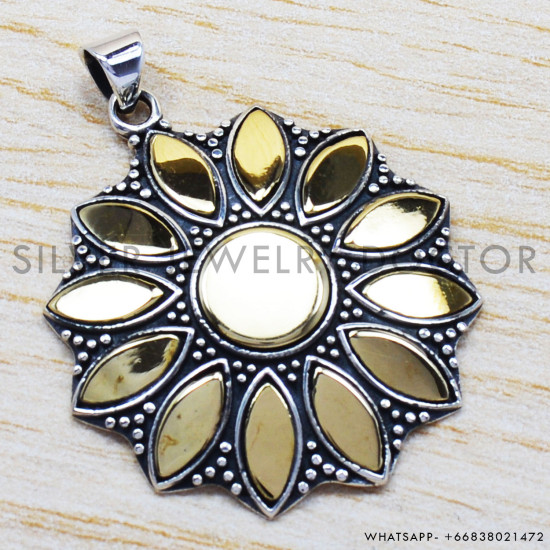 925 Sterling Silver Pendant (SJWP-14) 925 Sterling Silver Pendant (SJWP-14)