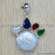 Ruby 925 Sterling Silver Pendant (SJWP-141) Ruby 925 Sterling Silver Pendant (SJWP-141)