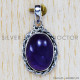 Amethyst 925 Sterling Silver Pendant (SJWP-145) Amethyst 925 Sterling Silver Pendant (SJWP-145)