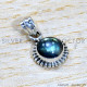 Labradorite 925 Sterling Silver Pendant (SJWP-1479) Labradorite 925 Sterling Silver Pendant (SJWP-1479)