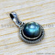 Labradorite 925 Sterling Silver Pendant (SJWP-1484) Labradorite 925 Sterling Silver Pendant (SJWP-1484)