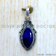 Sapphire 925 Sterling Silver Pendant (SJWP-1492) Sapphire 925 Sterling Silver Pendant (SJWP-1492)