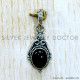 Black Onyx 925 Sterling Silver Pendant (SJWP-1497)