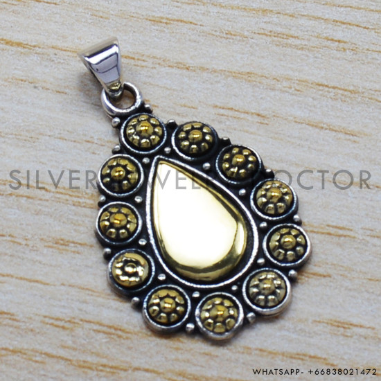 925 Sterling Silver Pendant (SJWP-15) 925 Sterling Silver Pendant (SJWP-15)