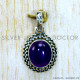 Amethyst 925 Sterling Silver Pendant (SJWP-1501) Amethyst 925 Sterling Silver Pendant (SJWP-1501)