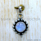 Rainbow Moonstone 925 Sterling Silver Pendant (SJWP-1508) Rainbow Moonstone 925 Sterling Silver Pendant (SJWP-1508)
