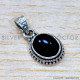 Black Onyx 925 Sterling Silver Pendant (SJWP-1517) Black Onyx 925 Sterling Silver Pendant (SJWP-1517)