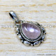 Rose Quartz 925 Sterling Silver Pendant (SJWP-1520) Rose Quartz 925 Sterling Silver Pendant (SJWP-1520)