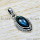Labradorite 925 Sterling Silver Pendant (SJWP-1522) Labradorite 925 Sterling Silver Pendant (SJWP-1522)