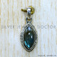 Labradorite 925 Sterling Silver Pendant (SJWP-1522) Labradorite 925 Sterling Silver Pendant (SJWP-1522)